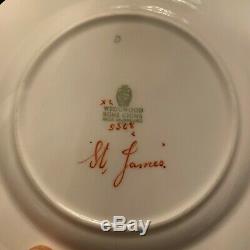 5 Place setting WEDGWOOD ST JAMES CHINA SET DINNER PLATE LUNCH TEA CUP SAUCER
