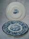 5 Royal Staffordshire A J Wilkinson England Safe Harbour Blue White Plates 10 in