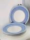 (5) Villeroy & Boch Casa Azul Piccolo Country Coll Dinner Plates 10.5 RARE