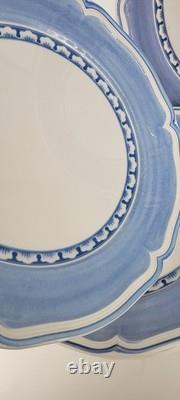 (5) Villeroy & Boch Casa Azul Piccolo Country Coll Dinner Plates 10.5 RARE