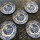 5 Vintage 10 Dinner Plate Mill Stream Ironstone By Johnson Brothers Of England