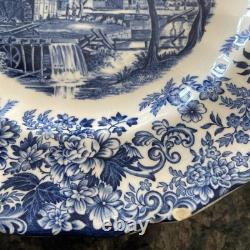 5 Vintage 10 Dinner Plate Mill Stream Ironstone By Johnson Brothers Of England