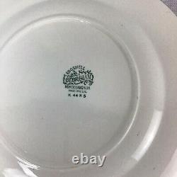 5 Vintage 1944 Homer Laughlin Blue Marilyn Dinner Plates