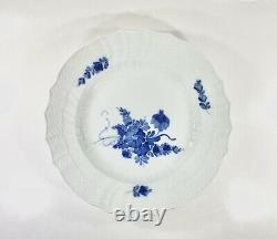 5x Royal Copenhagen Blue Flower 1621Large Dining Plates 25 cm