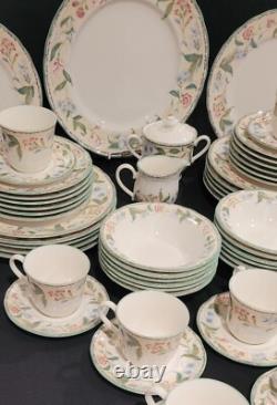 64 Pcs. EPOCH Floral Bay By Noritake Seving For (12) Clean