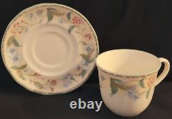 64 Pcs. EPOCH Floral Bay By Noritake Seving For (12) Clean