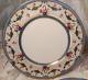 6 Antique 1910 Royal Doulton Dinner Plates H323 Blue Flower Baskets & Swags SET