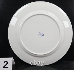 6 Aynsley Henley Dinner Plate Blue Backstamp Set Vintage Floral Gold England Lot