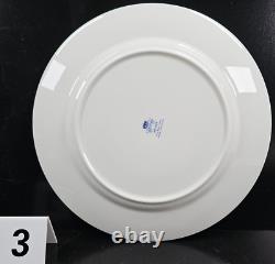6 Aynsley Henley Dinner Plate Blue Backstamp Set Vintage Floral Gold England Lot