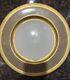 6 Lenox Rare Gold Encrusted Cobalt Blue Dinner 10.5 Plates 1830 / M93a Elegant