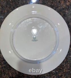 6 Lenox Rare Gold Encrusted Cobalt Blue Dinner 10.5 Plates 1830 / M93a Elegant