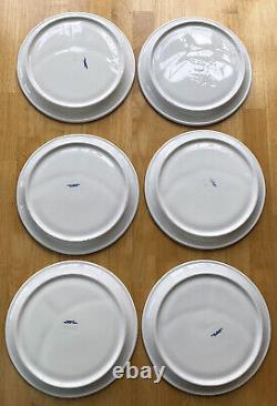 6 Scammel's Southern Pacific Railroad Blue Flying Griffins 11 Divided Plates