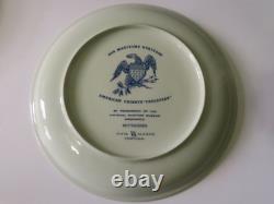 6 VA Mottahedeh Our Maritime Heritage 10.5 Plates 6 Different Ships Mint