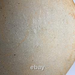 (6) Vintage Chamberlain 10.5 Pottery Stoneware Plates Blue Signed