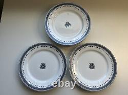 6 Vista Alegre Portugal Porcelain Cozenha Velha Blue Rose Dinner Plates 10