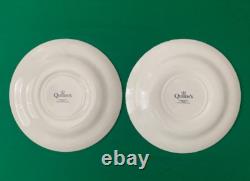 6 pc/QUEEN'S CALICO BLUE Churchill DINNER PLATES 10 1/4 New Royal Wessex