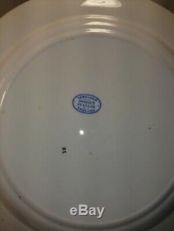 7 Copeland Spode's Italian England Blue White 10.5 dinner plates NICE