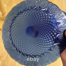 7 X Avon Royal Sapphire Cobalt Blue 10 1/2 Large Dinner Plates Excellent 7 X Avon Royal Sapphire Cobalt Blue 10 1/2 Large Dinner Plates Excellent