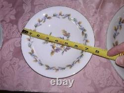 81 Pcs Noritake Nippon Toki Kaisha Oakwood Blue Acorns China Set & Serveware