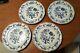 8 BLUE DANUBE Rectangle Box Japan Mark 10 1/4 DINNER PLATES SET Lot