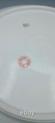 (8) Gda Ch Field Haviland Limoges Dinner Plates Floral Gold France 9.5 Rare