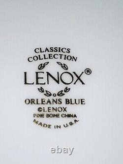 8 Lenox ORLEANS BLUE 10 3/4 DINNER PLATES