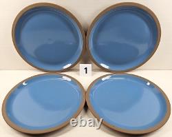 8 Midwinter Bluestone Dinner Plates Set Vintage Elements Dining Dishes Japan Lot