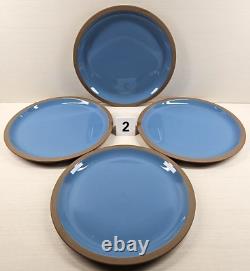 8 Midwinter Bluestone Dinner Plates Set Vintage Elements Dining Dishes Japan Lot