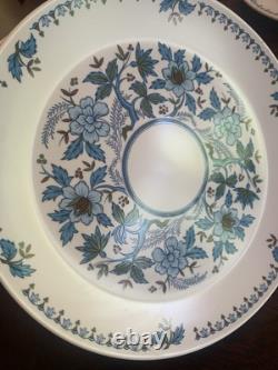 8 Noritake Progression China Blue Moon 9022 JAPAN 10.5 Dinner Plate NOS