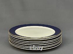 8 Pickard China ENSEMBLE BLUE 10 3/4 Dinner Plate Scarce