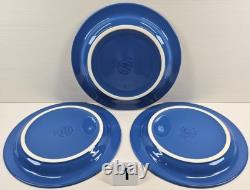 9 Pc Franciscan Oceana Plates Bowls Lot Vintage Potter's Art Retro Dining Dishes