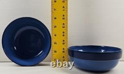9 Pc Franciscan Oceana Plates Bowls Lot Vintage Potter's Art Retro Dining Dishes
