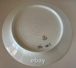 ANTIQUE Pre-1923 Royal Copenhagen Blue Fluted Half Lace Dinner Plate 9.75