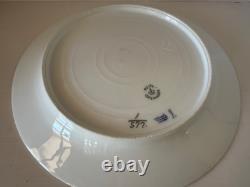 ANTIQUE Pre-1923 Royal Copenhagen Blue Fluted Half Lace Dinner Plate 9.75