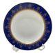 Anthemion Blue Dinner Plate, Wedgwood Soup plate