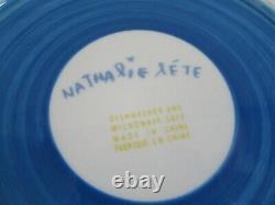 Anthropologie Nathalie Lete Pottery Peckingese Dog Francophile Dinner Plate