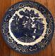 Antique Allertons Blue Willow Plate England