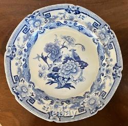 Antique Early 19th century Mason's Ironstone Blue White Chinoiserie Dinner Plate