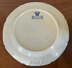Antique Early 19th century Mason's Ironstone Blue White Chinoiserie Dinner Plate