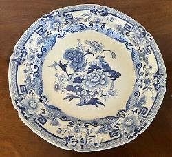 Antique Early 19th century Mason's Ironstone Blue White Chinoiserie Dinner Plate