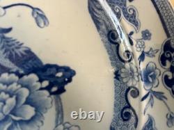 Antique Early 19th century Mason's Ironstone Blue White Chinoiserie Dinner Plate