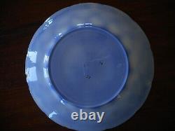 Antique Flow Blue Plate Martha Washington Chain of States apx 9 our union glory