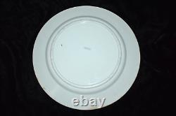 Antique J. WEDGWOOD SINGANESE CEYLON Pattern 4 Dinner Plates Blue White ca. 1850