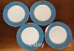 Antique Jullien Fils Ainé Paris Porcelain Dinner/Luncheon Plates Set of 11