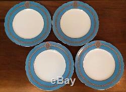 Antique Jullien Fils Ainé Paris Porcelain Dinner/Luncheon Plates Set of 11