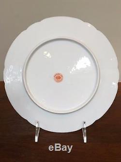 Antique Jullien Fils Ainé Paris Porcelain Dinner/Luncheon Plates Set of 11