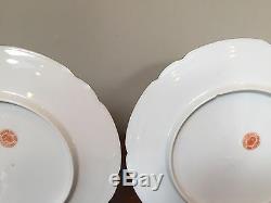 Antique Jullien Fils Ainé Paris Porcelain Dinner/Luncheon Plates Set of 11