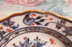 Antique Meissen Germany Blue Onion Red Gold 9 Plate