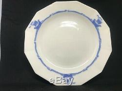 Antique Rookwood Pottery Blue Ship Dinnerware/Shipware 9 Dinner Plates-Set Of 3