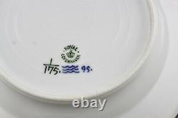 Antique Royal Copenhagen Blue Fluted Plain 25cm 9 Dinner Plates 175 X 4 1st